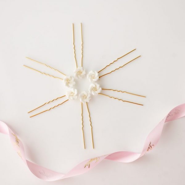 ELOUISE FLOWER ENCHANTED HAIR PIN SET