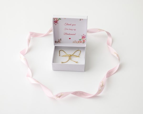 NIEVE CRYSTAL ELEGANCE BRACELET - GOLD - Image 4