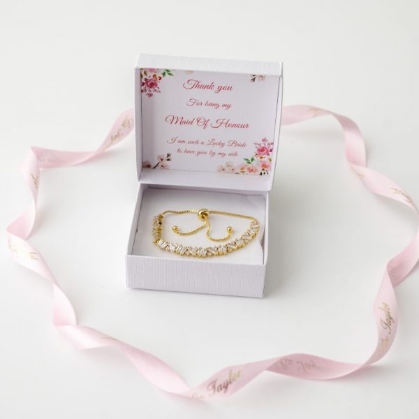 ANASTASIA GLITZY BRACELET - GOLD