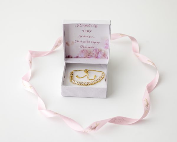 ANASTASIA GLITZY BRACELET- MAID OF HONOUR THANK YOU GIFT - Image 3